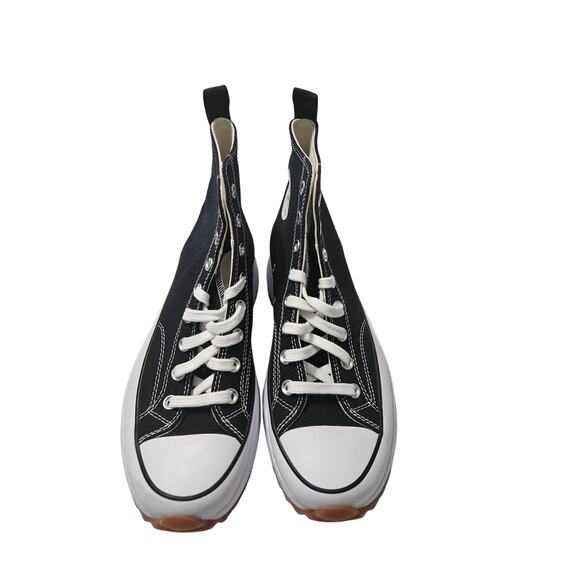 Converse Run Star Hike Canvas Platform Black Mens 10 main image 6